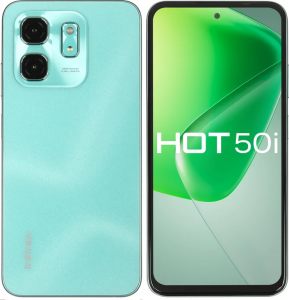 Смартфон Infinix HOT 50i 128 ГБ зеленый