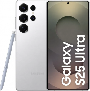 Смартфон Samsung Galaxy S25 Ultra 12/1 ТБ Dual: nano SIM + eSIM Titanium White Silver