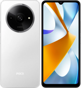 Смартфон POCO C61 128 ГБ белый