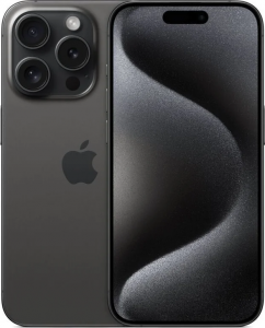 Смартфон Apple iPhone 15 Pro Max 256GB Black Titanium Dual: nano SIM + eSIM
