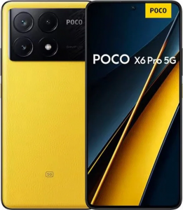 Смартфон Xiaomi Poco X6 Pro 5G 12/512Gb, Global, Yellow