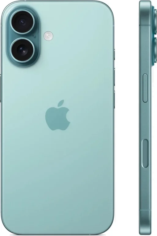 Смартфон Apple iPhone 16 512Gb nano Sim + eSim Teal