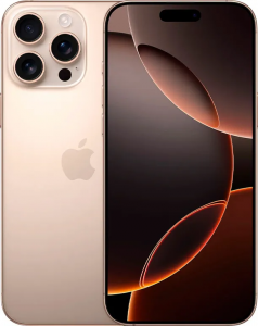 Смартфон Apple iPhone 16 Pro Max 256Gb Desert Titanium (Бежевый)