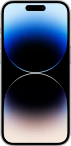 Смартфон Apple iPhone 14 Pro 256GB nano SIM + eSim silver (серебристый) новый, не актив, без комплекта