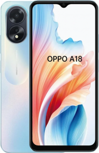Смартфон OPPO A18 4/128GB Light Blue
