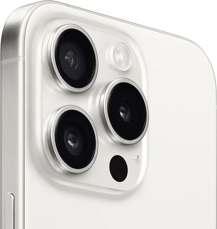 Смартфон Apple iPhone 15 Pro 128GB White Titanium (Белый титан) nano-Sim + eSim