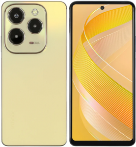 Смартфон Infinix HOT 40 128 ГБ золотистый
