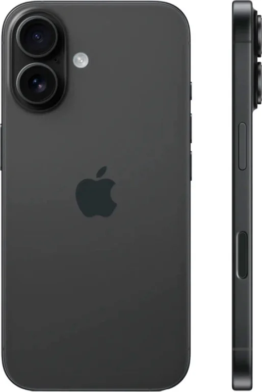 Смартфон Apple iPhone 16 256Gb Чёрный (Black)