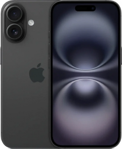 Смартфон Apple iPhone 16, 256 ГБ, Черный