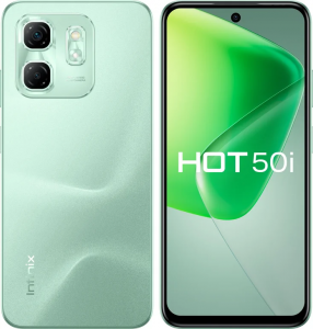 Смартфон Infinix HOT 50i 256 ГБ зеленый