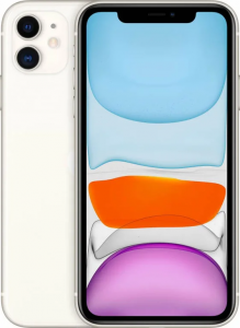 Смартфон Apple iPhone 11 64GB (белый), Slimbox