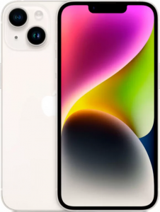 Смартфон Apple iPhone 14, 512 ГБ, Сияющая звезда