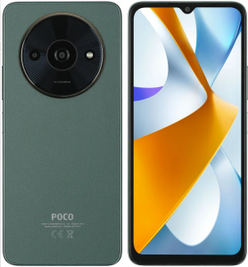Смартфон POCO C61 128 ГБ зеленый