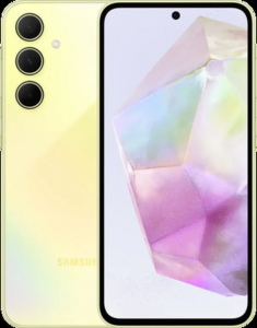 Смартфон Samsung Galaxy A35 5G 8/128 ГБ, Dual nano SIM, желтый