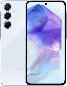 Смартфон Samsung Galaxy A55 5G 12/256 ГБ, голубой