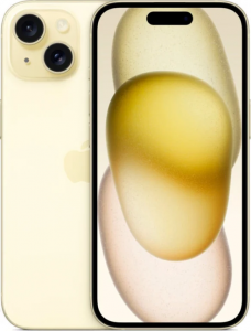 Смартфон Apple iPhone 15 256Gb Желтый