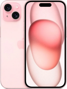 Смартфон Apple iPhone 15 128GB Розовый (Pink) Dual: nano SIM + eSIM