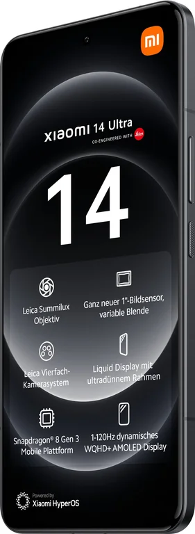 Смартфон Xiaomi 14 Ultra 12/256 ГБ Global Firmware, черный