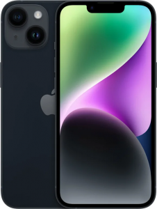 Смартфон Apple iPhone 14 256Gb (Midnight) EU