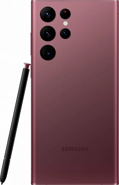 Смартфон Samsung Galaxy S22 Ultra 12/256Gb (SM-908B) Burgundy (Красный)