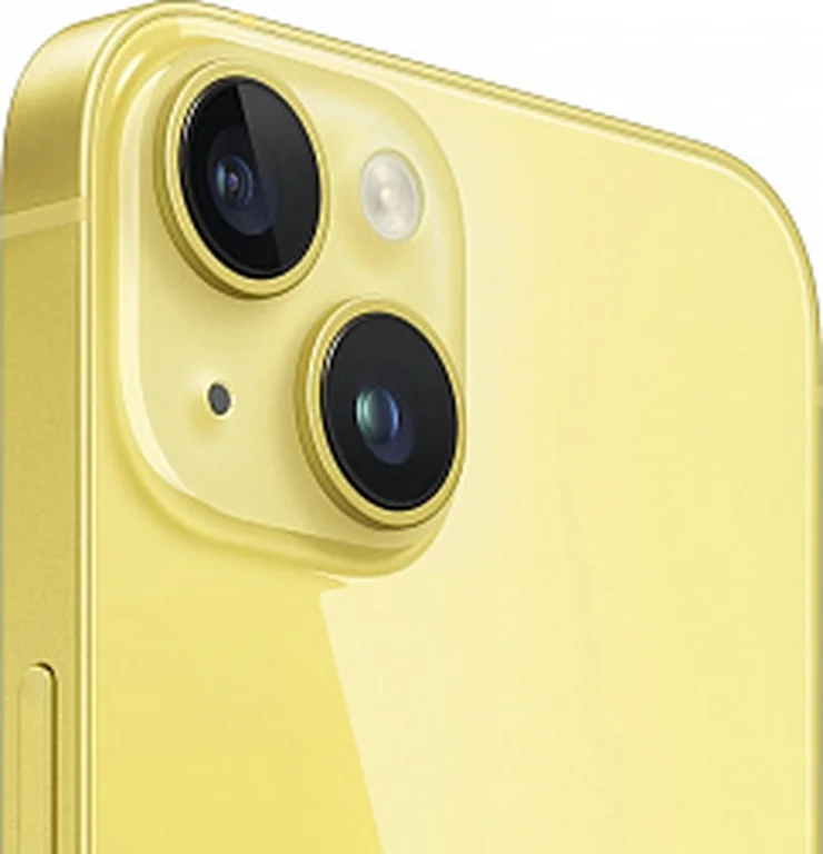 Смартфон Apple iPhone 14 eSIM 128 ГБ, желтый