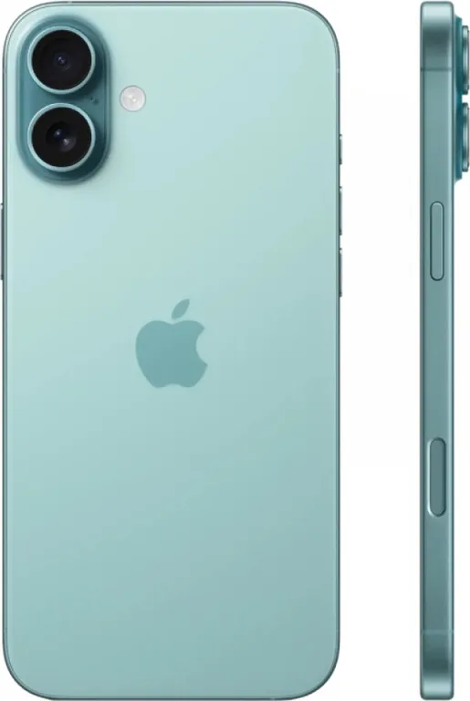 Смартфон Apple iPhone 16 Plus 128ГБ, Dual: eSIM + eSIM, Teal (US)