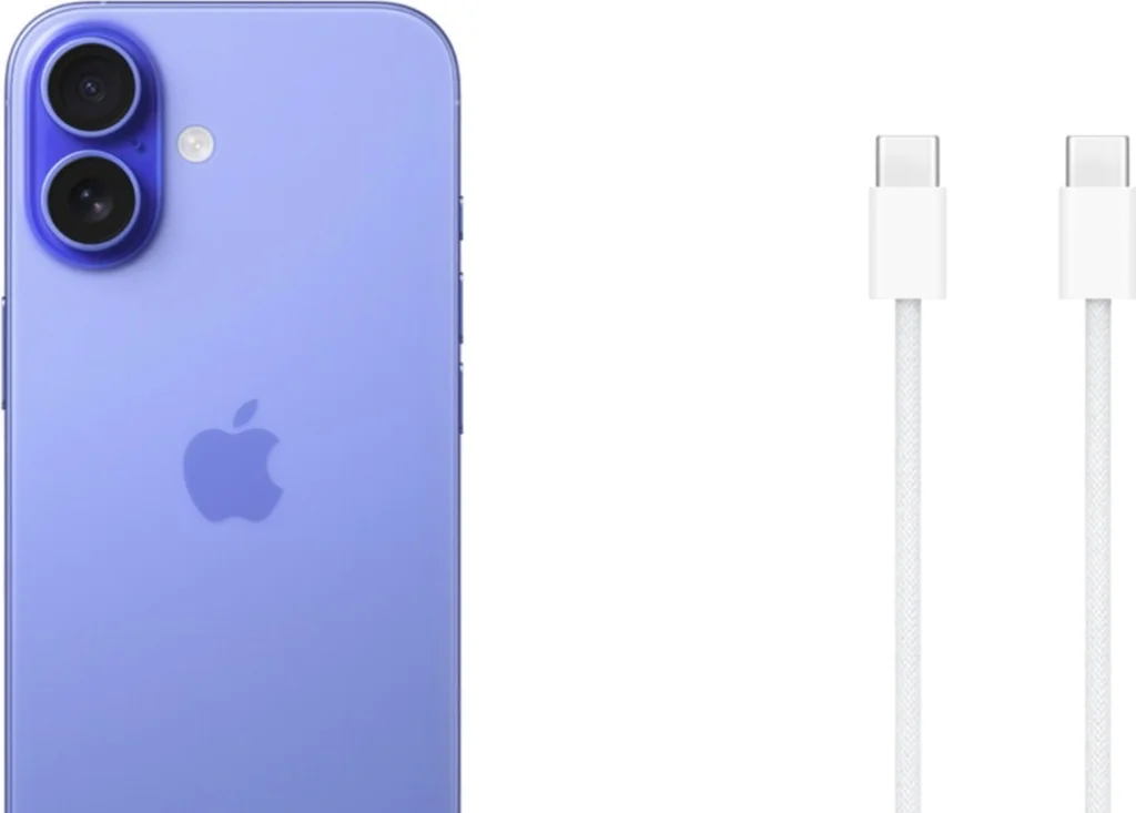 Смартфон Apple iPhone 16 512Gb nano Sim + eSim Ultramarine