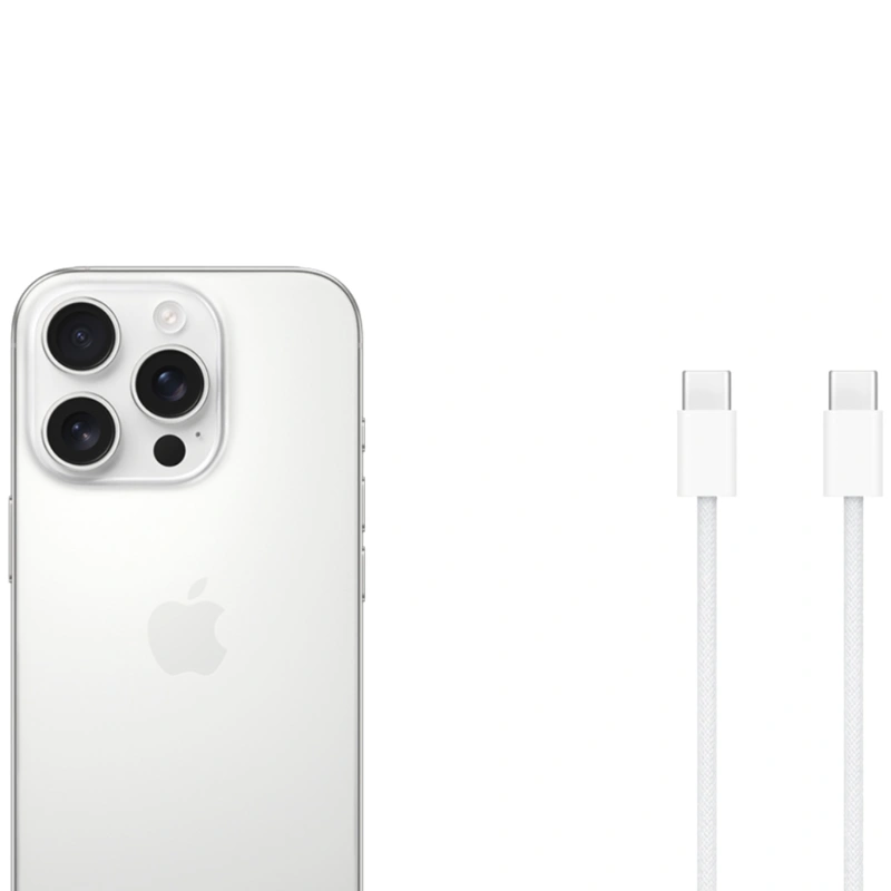 Смартфон Apple iPhone 16 Pro 128Gb Dual Sim White Titanium