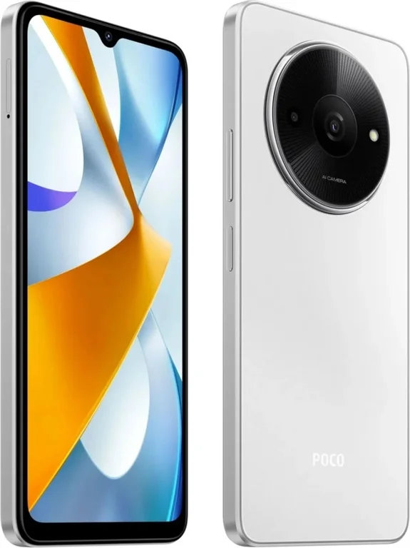 Смартфон Xiaomi Poco C61 4/128Gb White Global Version