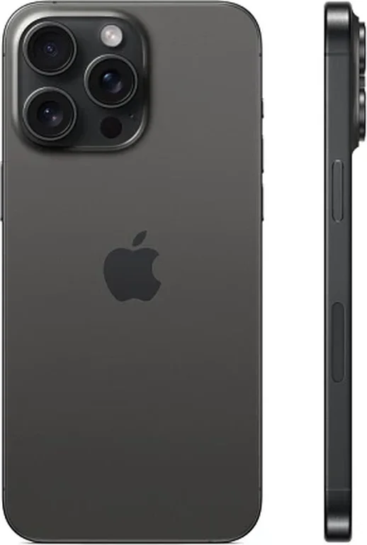 Смартфон Apple iPhone 15 Pro 1TB nanoSim+eSim (Титановый Чёрный, 8 ГБ, 1 ТБ)