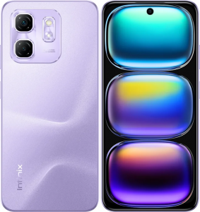 Смартфон Infinix HOT 50i 128 ГБ фиолетовый