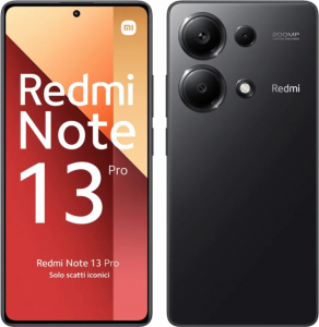 Смартфон Мобильный телефон Xiaomi Redmi Note 13 Pro 4G 8/256 ГБ Global, Midnight Black