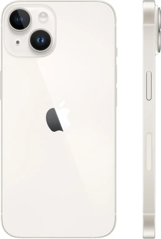 Смартфон Apple iPhone 14 128Gb Starlight (сияющая звезда)
