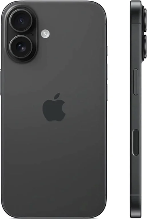 Смартфон Apple iPhone 16 Plus 128GB nanoSim+eSim (8 ГБ, 128 ГБ, Черный)