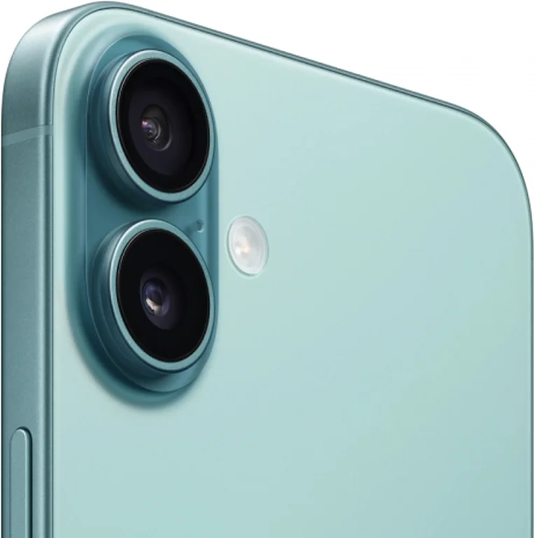 Смартфон iPhone 16 128Gb, SIM + eSIM (Бирюзовый)