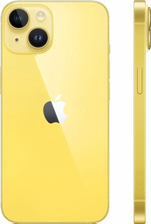 Смартфон Apple iPhone 14 512GB nano SIM + eSim yellow (желтый)