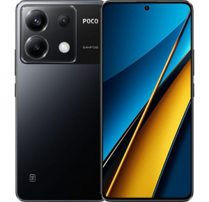 Смартфон Poco X6 5G 12/256GB Black (Черный)