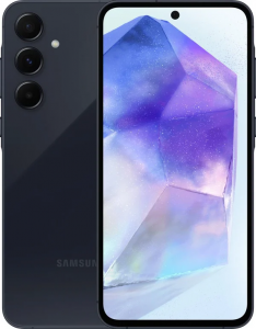 Смартфон Samsung Galaxy A55 5G 12/256 ГБ, темно-синий
