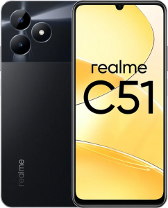 Смартфон Realme C51 4/64 ГБ, Черный