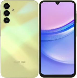 Смартфон Samsung Galaxy A15 256 ГБ желтый