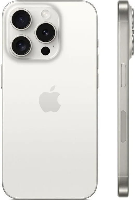 Смартфон Apple iPhone 15 Pro 512GB White Titanium Dual: nano SIM + eSIM