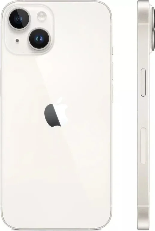 Смартфон Apple iPhone 14 128 ГБ Cияющая звезда (Starlight)