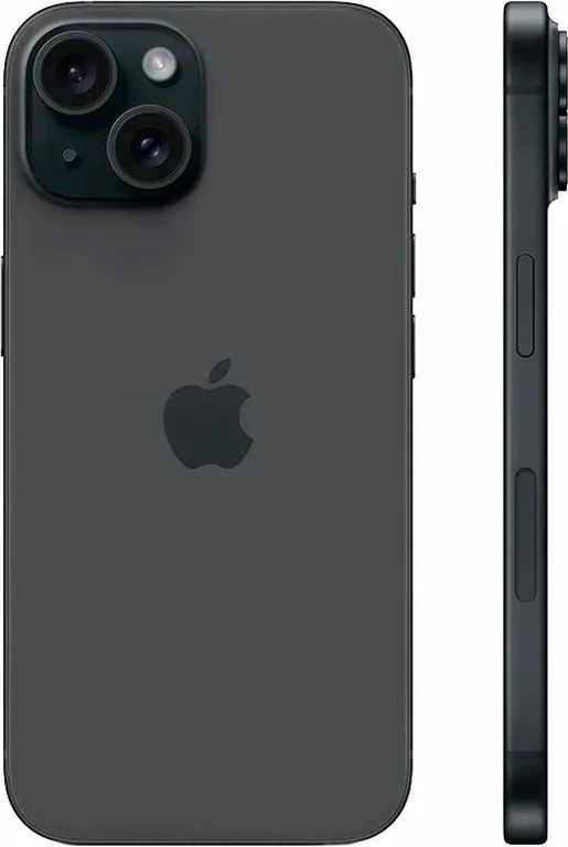 Смартфон Apple iPhone 15 256Gb (Black) (2 sim)