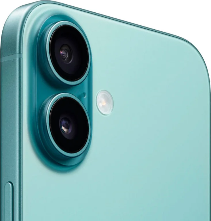Смартфон Apple iPhone 16 256Gb Бирюзовый (Teal)