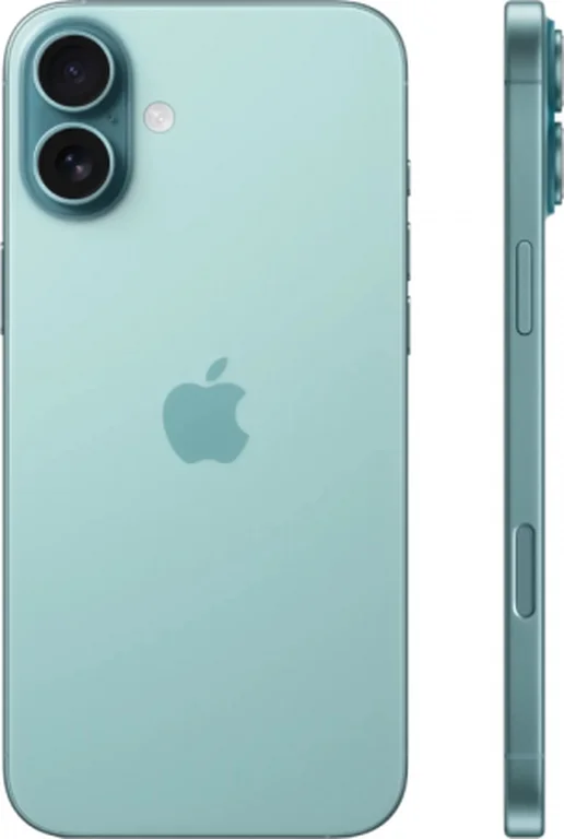 Смартфон iPhone 16 128Gb, SIM + eSIM (Бирюзовый)