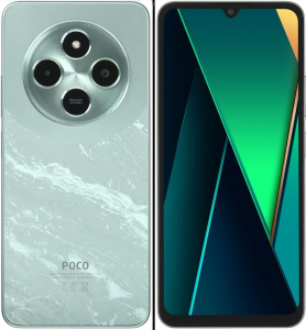 Смартфон POCO C75 128 ГБ зеленый