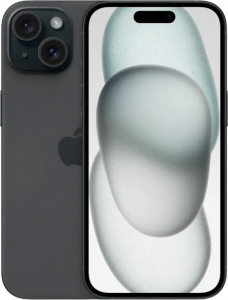 Смартфон Apple iPhone 15 Plus 256 ГБ (nano-SIM + eSIM), черный