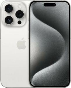 Смартфон Apple iPhone 15 Pro 256 ГБ (nano-SIM + eSIM), белый титан