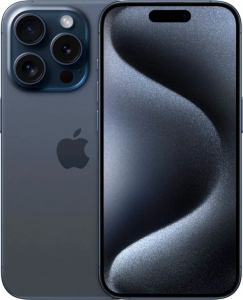 Смартфон Apple iPhone 15 Pro 256Gb eSim Синий Титан (Blue Titanium)