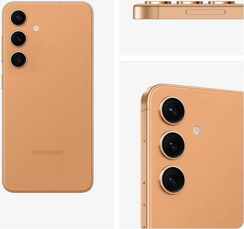 Смартфон Samsung Galaxy S24+, 512 ГБ, оранжевый, Sandstone Orange, SM-S926BZOC